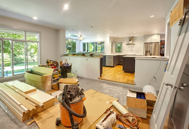 Professional Open Concept Kitchen technician working in Foreston, MN